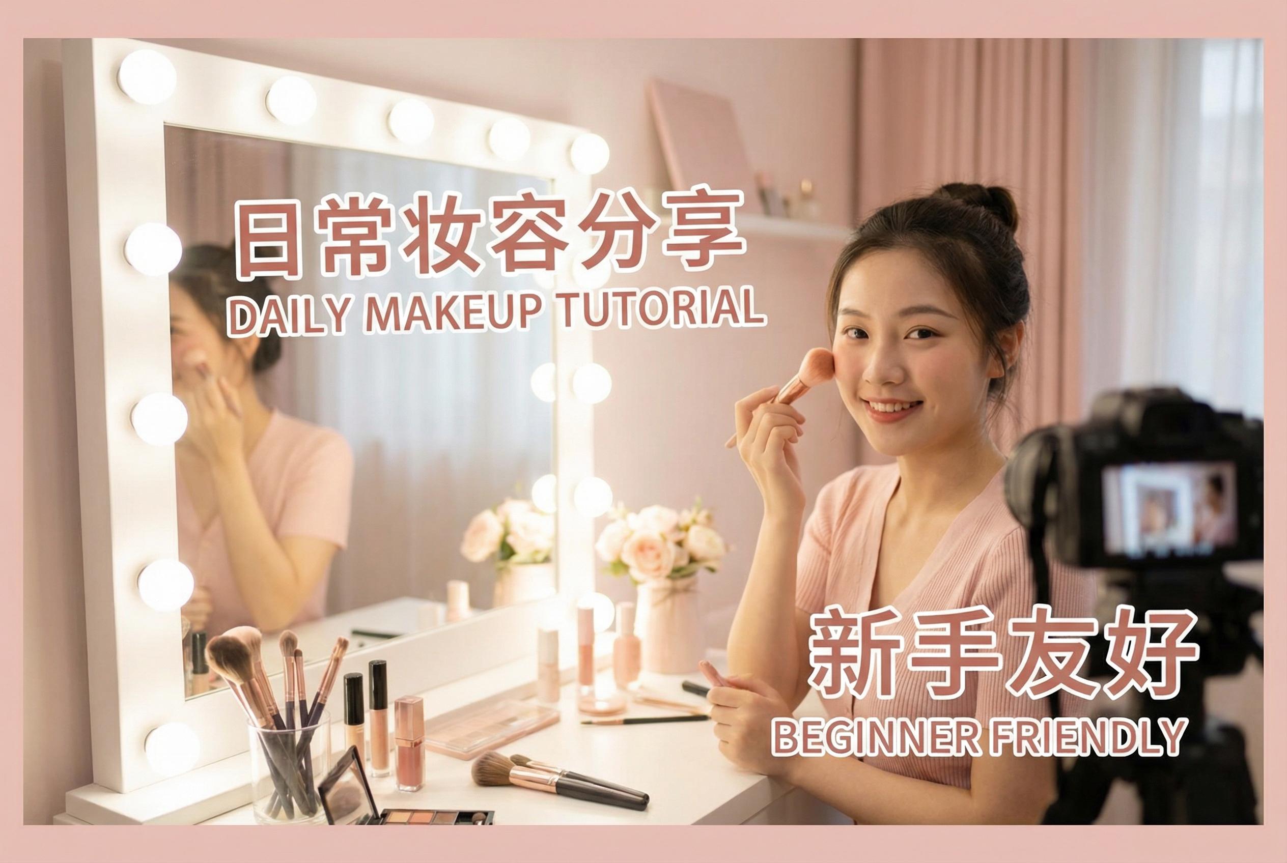 糖心vlog美妆视频教程